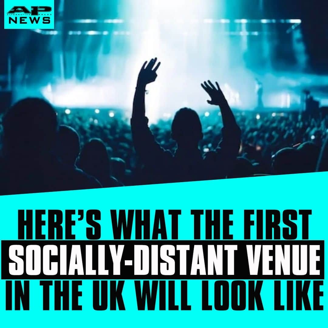 Alternative Pressさんのインスタグラム写真 - (Alternative PressInstagram)「@ssdconcerts and @virginmoney are opening the UK’s first socially-distant venue this summer ⁠ LINK IN BIO⁠ .⁠ .⁠ .⁠ #ssdconcerts #ssdconcertsuk #virginmoney #virginmoneyuk #ukconcerts #ukconcertvenues #socialdistance #socialdistancing #socialdistanceconcert #socialdistancingconcert #alternativepress #altpress」7月4日 7時01分 - altpress