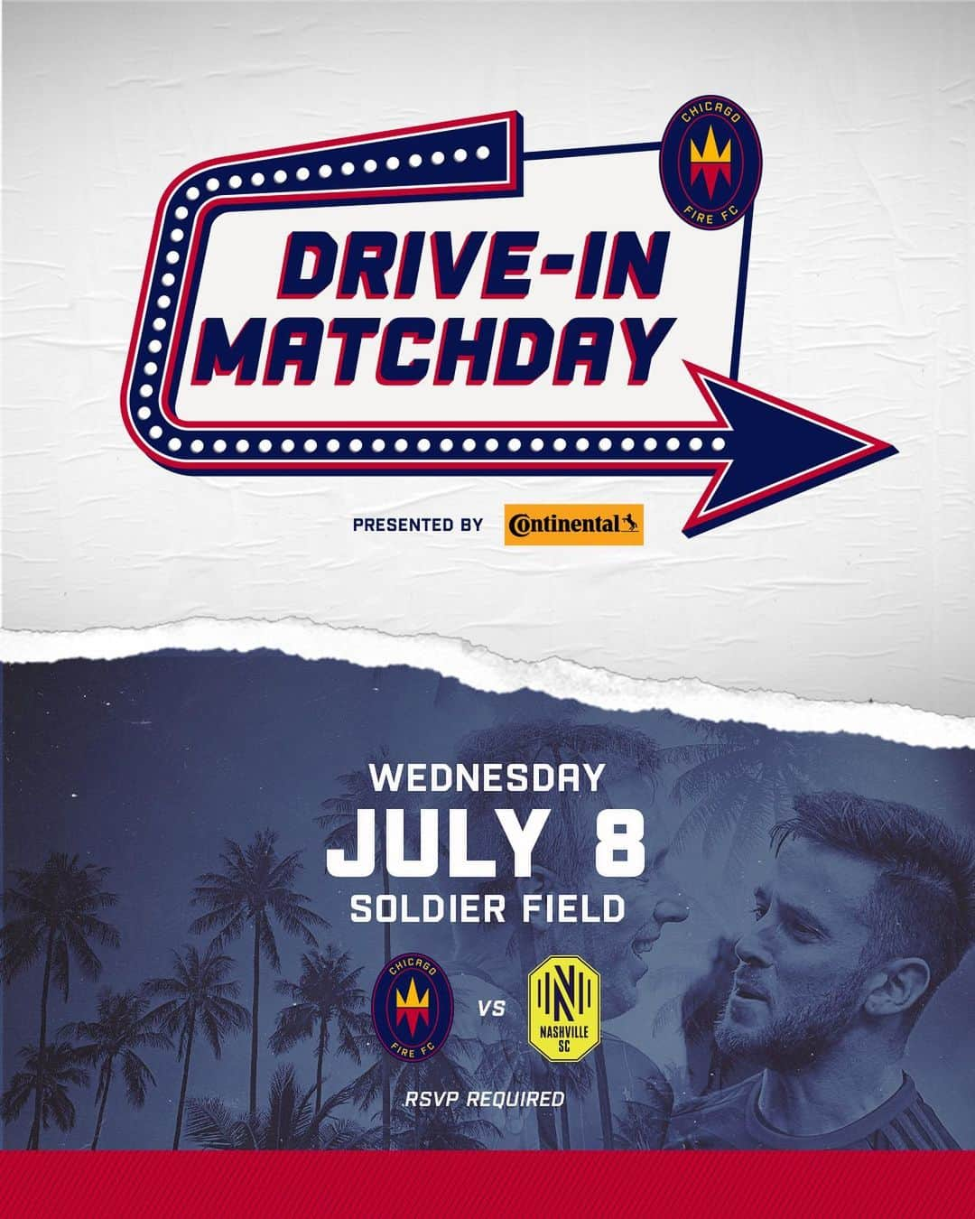 シカゴ・ファイアーさんのインスタグラム写真 - (シカゴ・ファイアーInstagram)「What’s poppin 🍿   Join us Wednesday night @soldier_field for a special Drive‑In Matchday, presented by @continental_tire.」7月4日 7時18分 - chicagofire