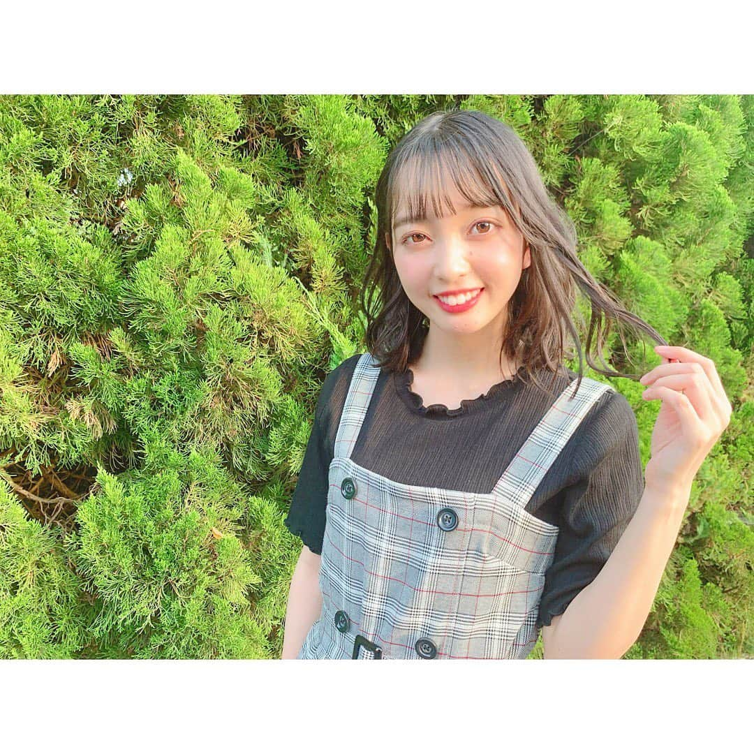 石田みなみさんのインスタグラム写真 - (石田みなみInstagram)「おはよう☺️☺️﻿ ﻿ 雨が続くと太陽が恋しくなります😢💖﻿ ﻿ #STU48 #charmingtrip #idol #アイドル﻿ #Stucharmingtrip #石田みなみ　﻿ #洋服 #fashion #ヘアアレンジ #emsexcite #lowrysfarm」7月4日 7時22分 - ishida.minami_373