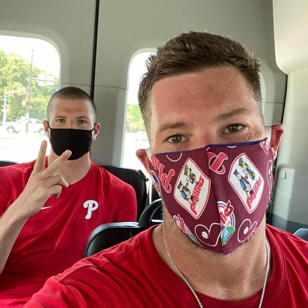 バド・ノリスさんのインスタグラム写真 - (バド・ノリスInstagram)「Boys are back in town... @phillies」7月4日 7時24分 - thebud_norris