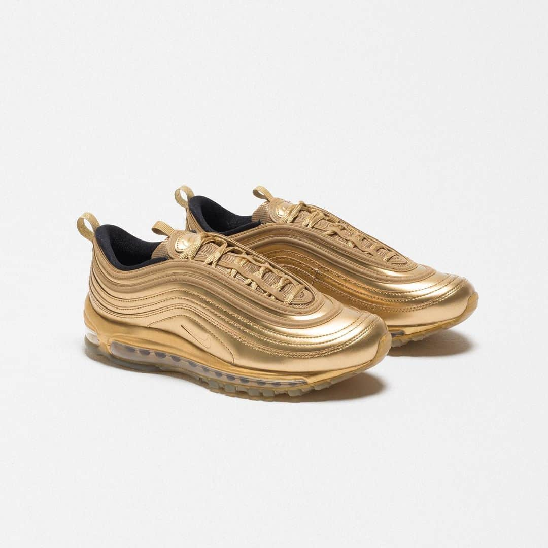 UNDFTDさんのインスタグラム写真 - (UNDFTDInstagram)「Nike Air Max 97 'Gold Medal' // Available now at Undefeated.com」7月4日 9時02分 - undefeatedinc