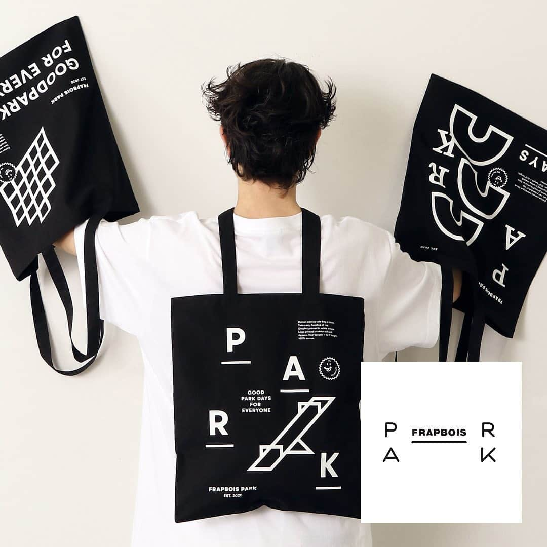 FRAPBOISofficialさんのインスタグラム写真 - (FRAPBOISofficialInstagram)「新レーベル〈FRAPBOIS PARK〉発売！！  Bag All 1,900yen+tax  #frapbois #フラボア #frapboispark #フラボアパーク #newlabel #ニューレーベル #新レーベル #join #ジョイン #hiroenakamura #中村浩恵 #graphicdesign #グラフィックデザイン #bag #バッグ #totebag #トートバッグ #ecobag #エコバッグ #genderless #ジェンダーレス #tokyo #japan」7月4日 19時10分 - frapbois_official