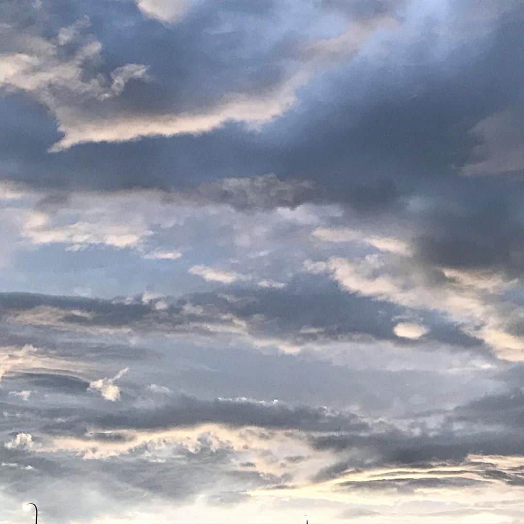 山西惇さんのインスタグラム写真 - (山西惇Instagram)「空がとても綺麗で暫く見てました。」7月4日 19時16分 - 8024atc