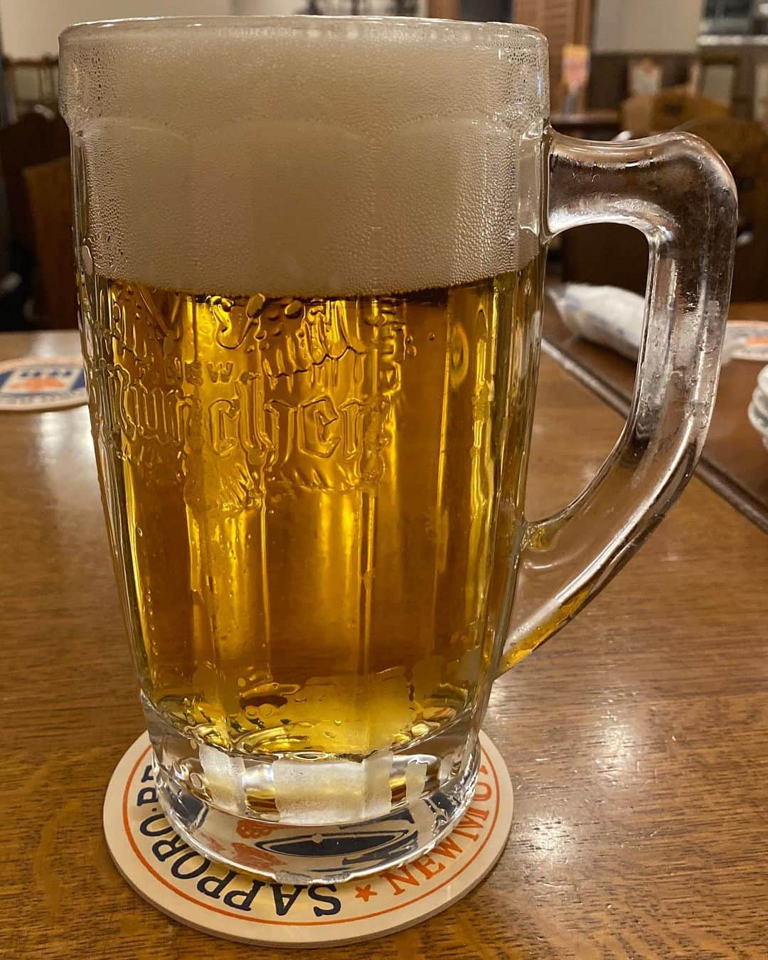 森武史さんのインスタグラム写真 - (森武史Instagram)「大好きな ビールの美味しいお店 #ビール #サッポロビール #ニューミュンヘン」7月4日 19時31分 - takeshimori.free.tar.ana