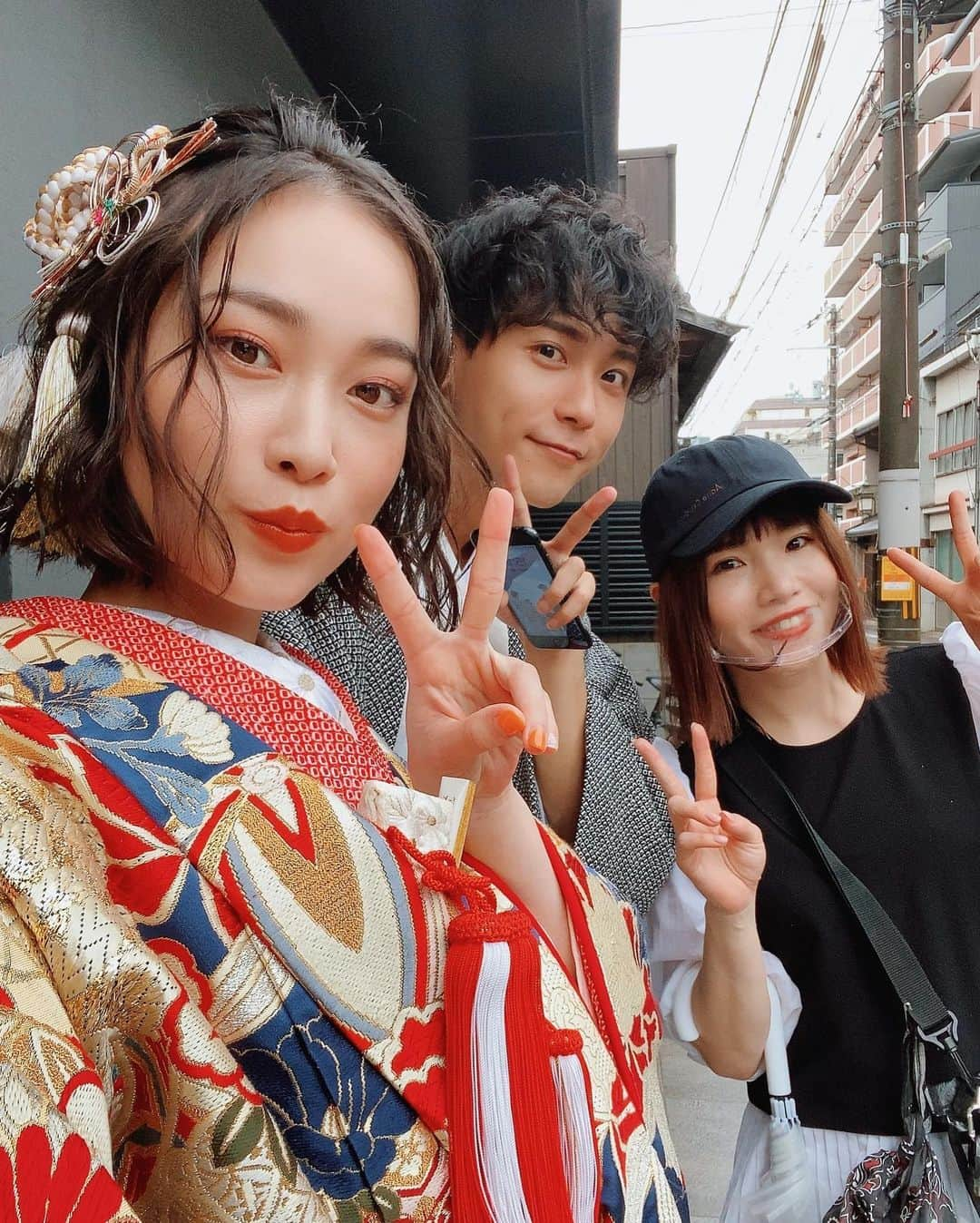 田中 レイナさんのインスタグラム写真 - (田中 レイナInstagram)「今日の撮影オフショット 👘🧡」7月4日 19時37分 - reinasu__429