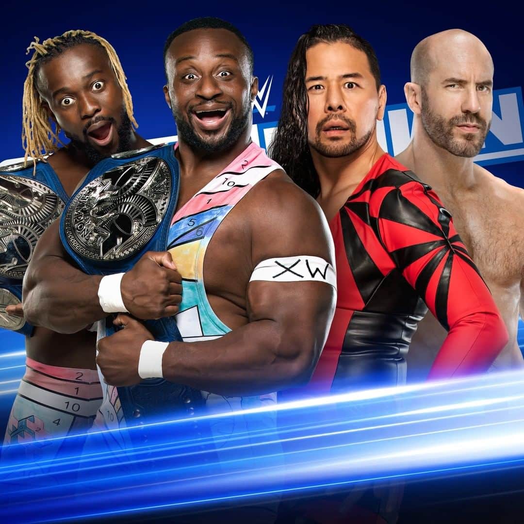 WWEさんのインスタグラム写真 - (WWEInstagram)「@wwebige & @thetruekofi put their Tag Team Titles on the line against @shinsukenakamura & @wwecesaro and @itsmebayley & @sashabankswwe battle @alexa_bliss_wwe_ & @nikkicrosswwe NEXT WEEK on #SmackDown!」7月4日 11時33分 - wwe