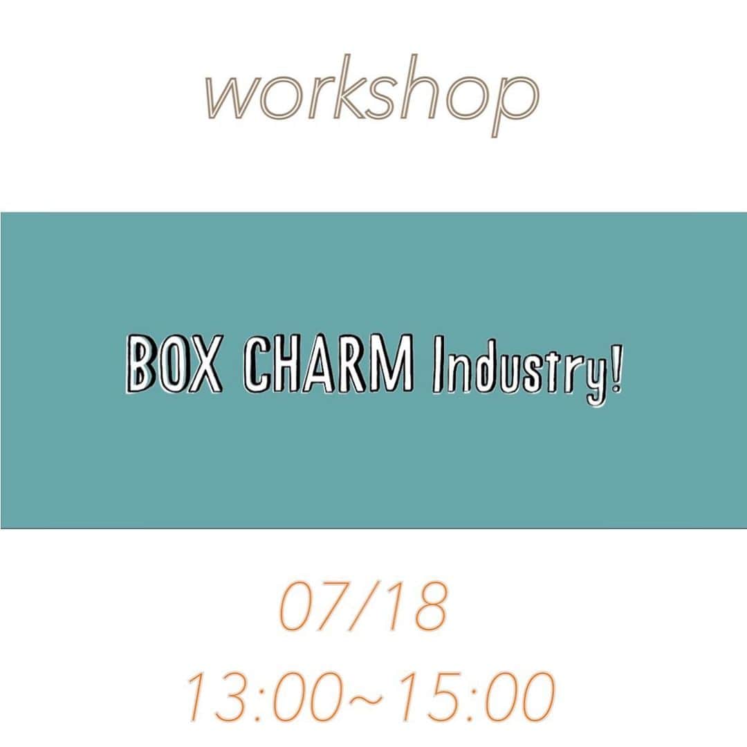 BOX CHARM Industryのインスタグラム：「大好評ワークショップ第3弾👏 7月18日土曜日 13:30~15:00 SPG道玄坂にて、ハンドメイドアクセサリーワークショップを行います😉 ワークショップの内容はバングルとバックチャームが作れるプランになっています！ . 参加者特典としてオンラインストアで使えるクーポンをプレゼントしています🎁 . 一緒に可愛いアクセサリー作りましょう♪ . 詳しくはオンラインストアチェックしてみてください🥰🥰 ⁑ #boxcharmindustry #boxcharm #handmade #accessory #handmadeaccessory  #ボックスチャームインダストリー #ボックスチャーム #ハンドメイド #アクセサリー #ハンドメイドアクセサリー #ワークショップ #ハンドメイドワークショップ #アクセサリー教室 #アクセサリー作り体験 #バングル #バックチャーム #渋谷 #クーポンプレゼント」