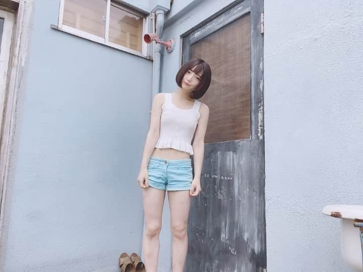 佐咲日菜のインスタグラム：「夏が来ました☺︎」