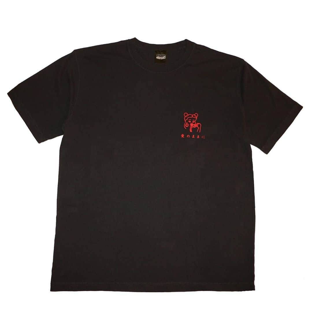 BASI（バシ）のインスタグラム：「愛のままに×台風飯店 T-shirt🌹 #ビンテージっぽい生地ver」