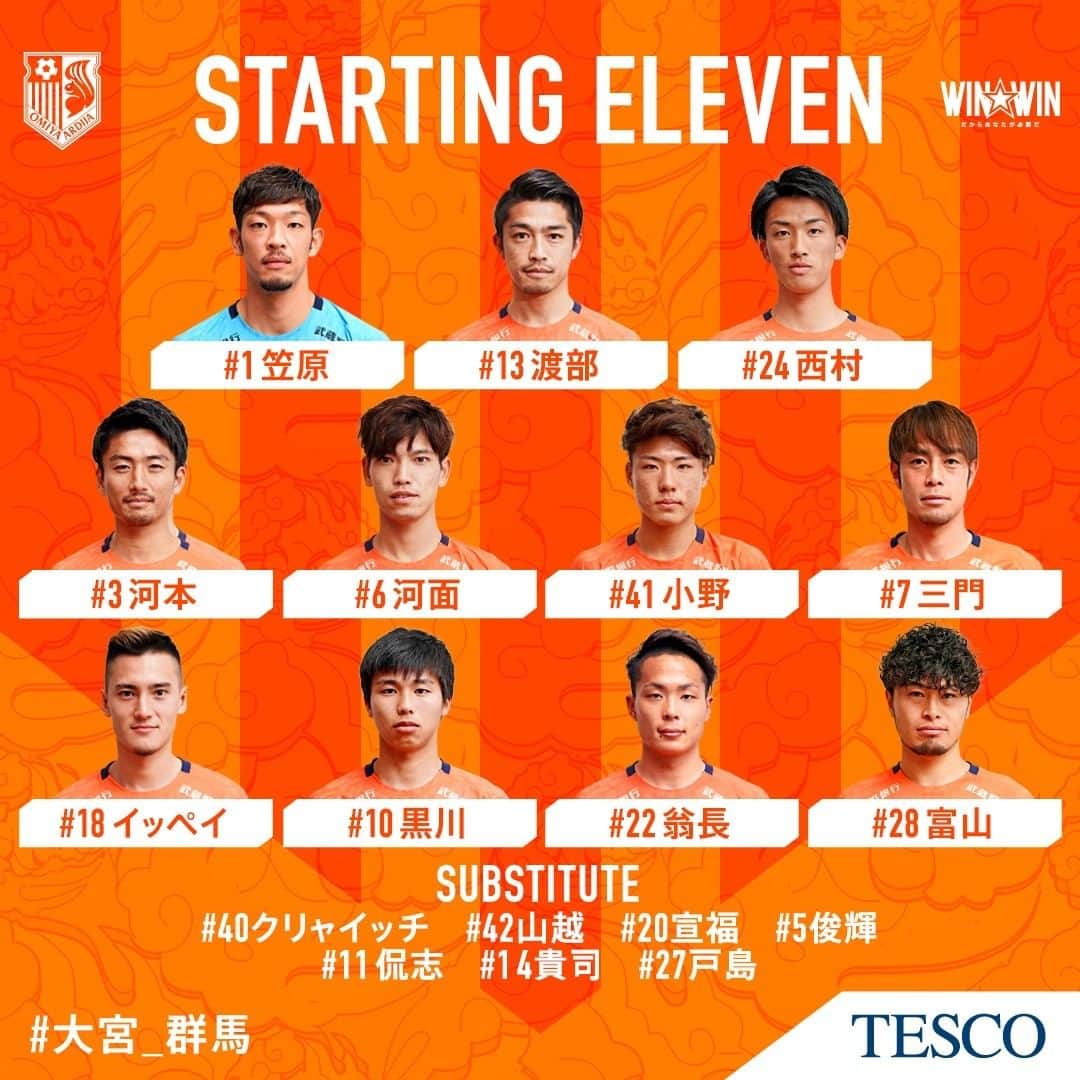 大宮アルディージャのインスタグラム