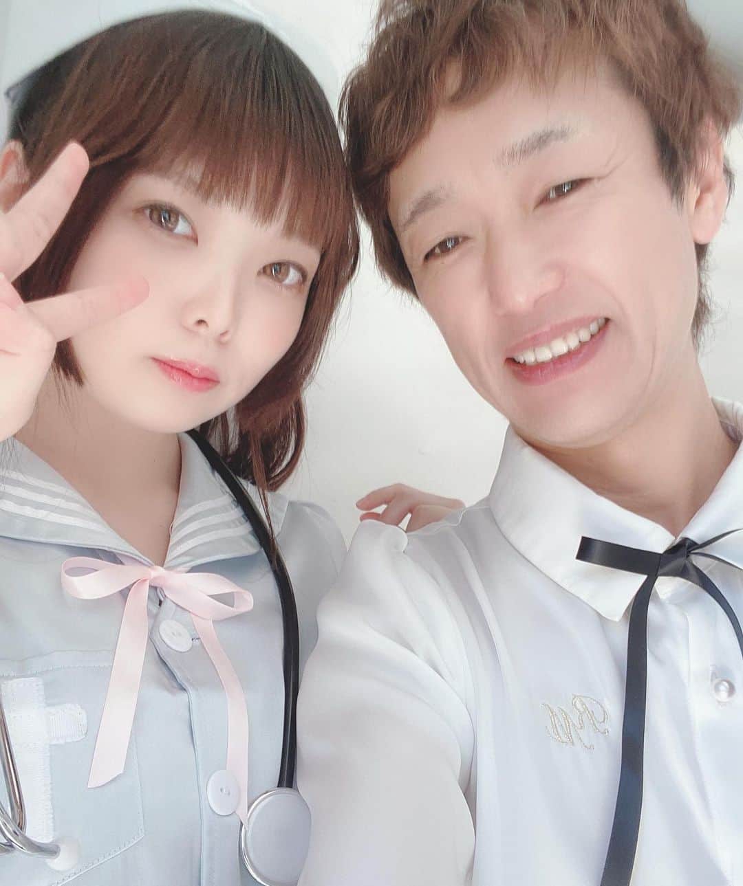 双木昭夫のインスタグラム：「前に撮影した、やなぎばころんちゃんのセーラーナース  #やなぎばころん #双木昭夫」