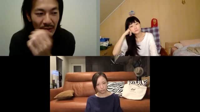 李千鶴のインスタグラム：「第9話の予告編です！次回の脚本・演出は曽我潤心さん！アメリカ在住の曽我潤心さんとリモートで稽古して作りました。 リモートだからロスと東京で稽古ができたんですよね。リモート革命、ありがとう。 タイトルは「無自覚な嘘つき」 観てね！！ 本編は来週火曜に公開です！ youtu.be/ULkq8GGD6nk  #曽我潤心　#junshinsoga #さつきとみどり　#李千鶴　#智順」