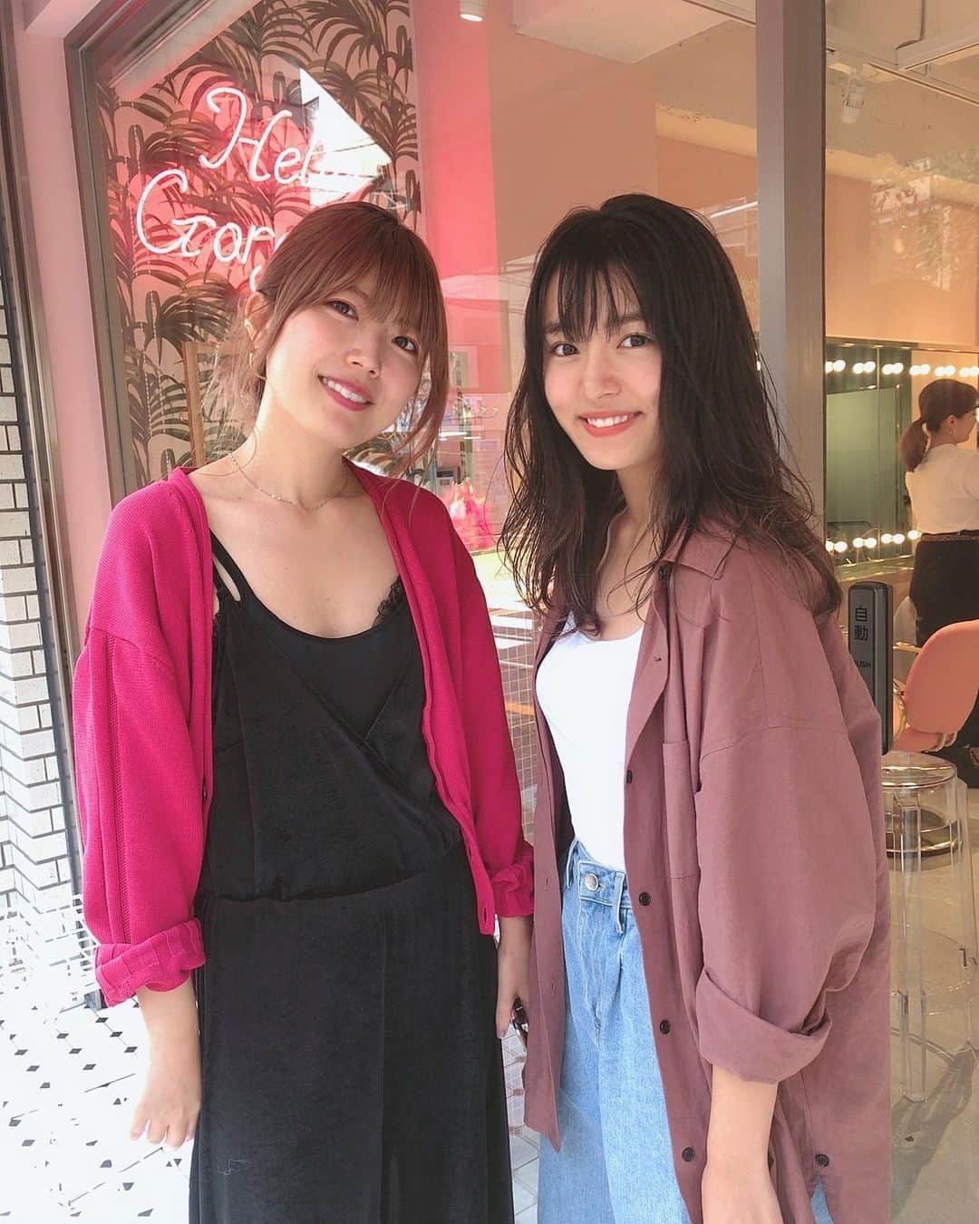 高嶋菜七さんのインスタグラム写真 - (高嶋菜七Instagram)「美容院の質問多かったから それ終わりの髪の毛集！ 担当のmanaさんがいつも髪を可愛くしてくださります😊  いつもだいたい暗めのアッシュにしてもらってます！  #linkybyshima  #ヘアスタイル #ヘアアレンジ」7月4日 18時11分 - nana_takashima_tpd