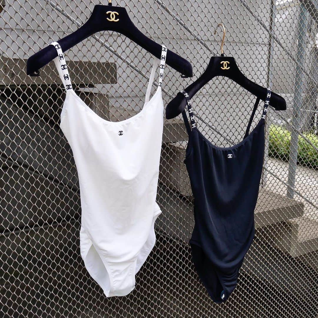 Vintage Brand Boutique AMOREさんのインスタグラム写真 - (Vintage Brand Boutique AMOREInstagram)「Unused!! Vintage Chanel mini CC swimsuits from 1997. Size 38.  This item is  only available at the store but we accept orders by DM. Please DM us if you are interested in the item! ▶︎Free Shipping Worldwide✈️ ≫≫≫ DM for more information 📩 info@amorevintagetokyo.com #AMOREvintage #AMORETOKYO #tokyo #Omotesando #Aoyama #harajuku #vintage #vintageshop #ヴィンテージ #ヴィンテージショップ #アモーレ #アモーレトーキョー #表参道 #青山 #原宿#東京 #chanel #chanelvintage #vintagechanel #ヴィンテージ #シャネル #ヴィンテージシャネル #シャネルヴィンテージ #amorewardrobe #アモーレワードローブ」7月4日 18時28分 - amore_tokyo