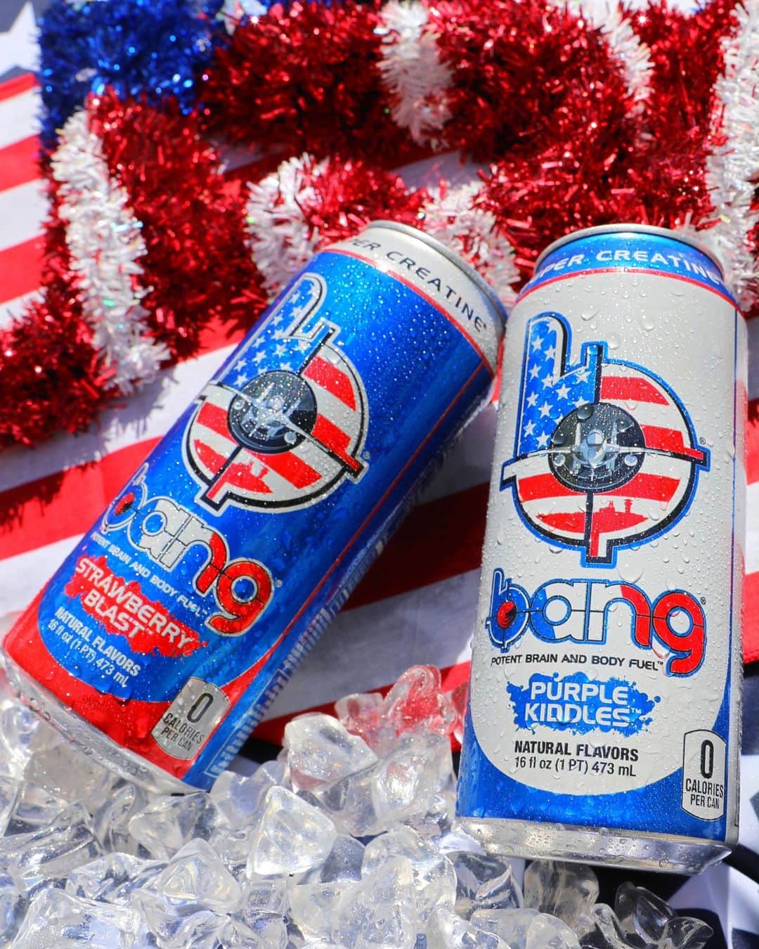 ホープ・ビールのインスタグラム：「On this special day we celebrate our independence and freedom. @BangEnergy is proud to be an American Made product! 🇺🇸 . We invite the entire USA to Bang together today because those who Bang together hang together. And, if you ain’t Banging you ain’t hanging!  . United we stand — divided we fall. We are far more similar than we are different as Americans. . May God’s blessings chase you and your family down all the days of your lives! — @BangEnergy.CEO Jack Owoc CEO Bang Energy  . . #Bang #BangEnergy #EnergyDrink #Happy4thofJuly #Happy4thOfJulyUS #AmericanIndependenceDay #4thOfJuly #4thofJulyWeekend#4thofJulyParty #4thOfJulyFireworks #4thOfJulyFun #LetsCelebrate #SummerHolidays #FunInTheSun #AllTheFun #BBQTime#HaveAColdOne #FunWithFamily #FriendsAndFamily #SummerNights #RedWhiteAndBlue #Patriotic #FireworksFun #LightUpTheSky」