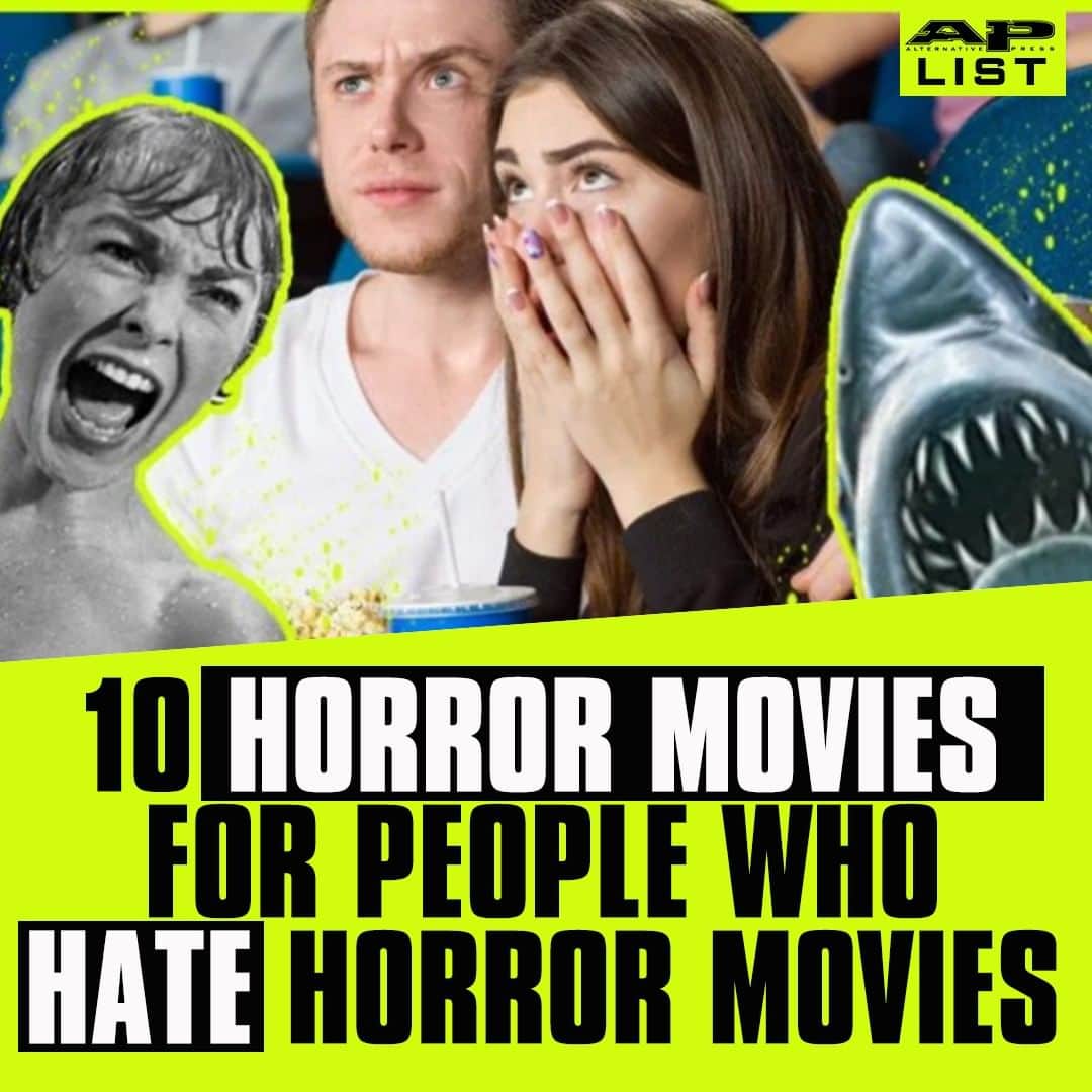 Alternative Pressさんのインスタグラム写真 - (Alternative PressInstagram)「Whether you hate the horror genre or just want to avoid being scared, embrace the dark side with these frightening films that are too good not to love 🦈⁠ LINK IN BIO⁠ .⁠ .⁠ .⁠ #horror #horrormovies #horrorfilms #thehaunting #jaws #scilenceofthelambs  #alternativepress #altpress」7月5日 5時00分 - altpress