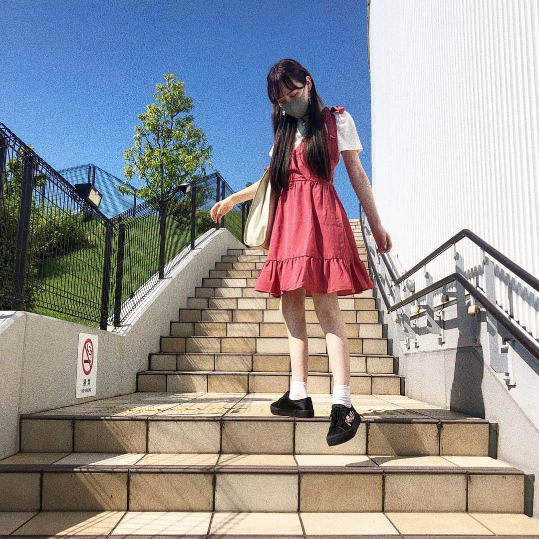 ナタリア聖奈さんのインスタグラム写真 - (ナタリア聖奈Instagram)「・ ・ 🌷🌝ガーリーな日🌝🌷7.2 ・ #ナタリア聖奈 #ナタナタcode #ljk #ガーリーコーデ #ピンクコーデ #プチプラコーデ」7月4日 21時39分 - _natamilk_