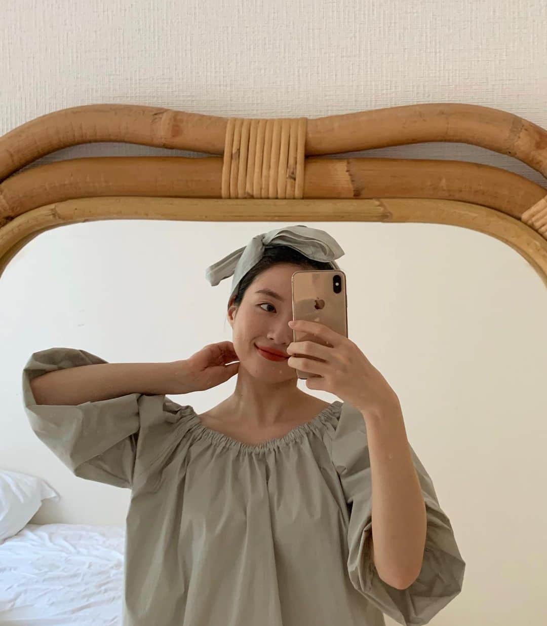 吉竹美聡さんのインスタグラム写真 - (吉竹美聡Instagram)「新しい鏡とワンピース🎀」7月4日 21時43分 - misatoy