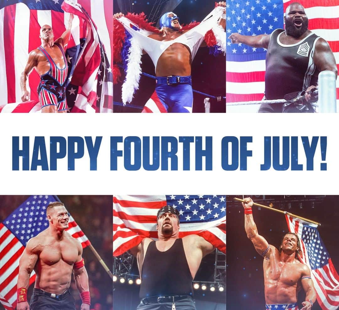 WWEさんのインスタグラム写真 - (WWEInstagram)「Happy Fourth of July! 🎆」7月4日 22時00分 - wwe