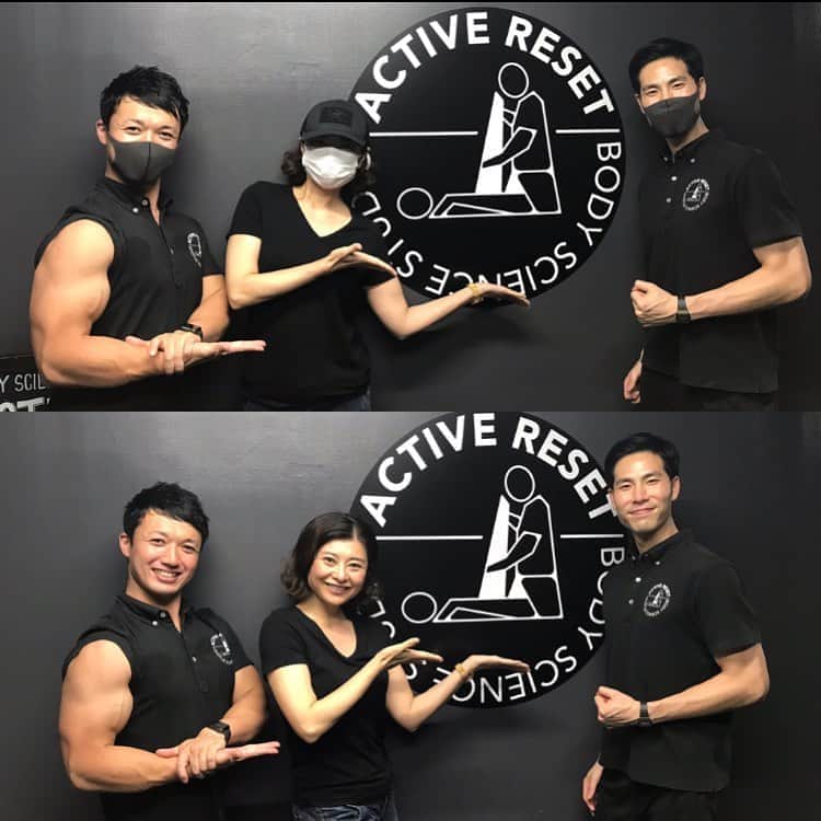 間々田佳子のインスタグラム：「今日は溝の口 アクティブリセットへ  びっくりするほど優秀なトレーナーさん達が集まっているジム、サロン？です。  ニュートラルに戻せるカラダを作ることが大事！ 今日担当してくださった、あべけんトレーナーさんの一言。  最近休みなく鍛えていたからな…。 自分のカラダが緊張していたことに気づいていなかった…。施術が終わった後は軽くなった感覚が、そして緊張の糸が緩んだのか眠くて眠くて。もう限界。寝ます。  時々プロの方にチェックしてもらうって大切ですね！ おススメです。  また来週からラストスパート 頑張って痩せる！🔥🤛💪  #activereset  #顔もカラダも筋肉 #間々田佳子 #コアフェイストレーニング」
