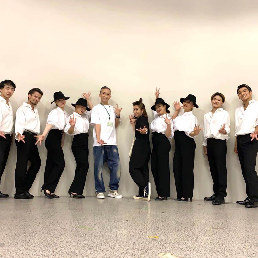 黒須洋壬のインスタグラム：「SONGS HIROMI GO スペシャルメドレー GO!GO!ダンサーズ @kotamiura  @naoyanagai  @youluvyu0807  @shumei811  @harukafun  @miko_nakajima  @mayu_y29  @011mayu023  Choregraphy by @xross  Assistant choreographer @gmegmeg  #hiromigo  #tokyo #japan」