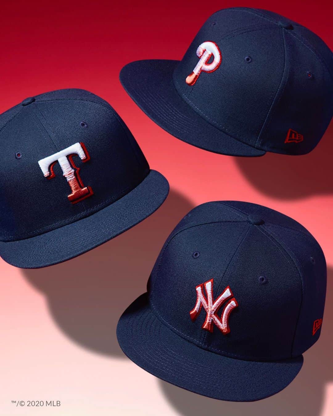 ニューエラ・キャップのインスタグラム：「Celebrate America with the MLB Americana Fade collection, available now at neweracap.com . Link in bio 🇺🇸」