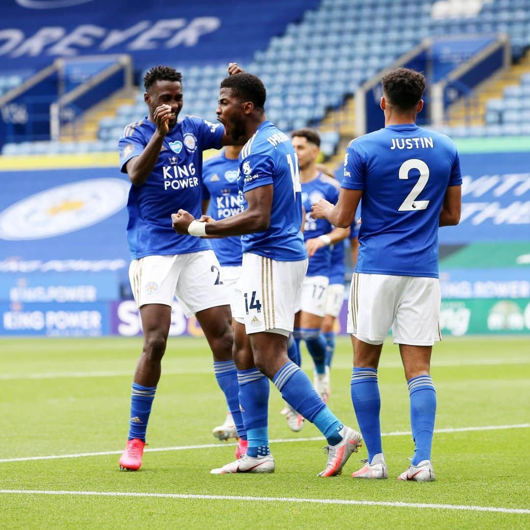 レスター・シティFCさんのインスタグラム写真 - (レスター・シティFCInstagram)「KELECHIIIIIII ⚽️  Iheanacho gives #lcfc the lead against Palace!  #LeiCry • #PL」7月5日 0時17分 - lcfc