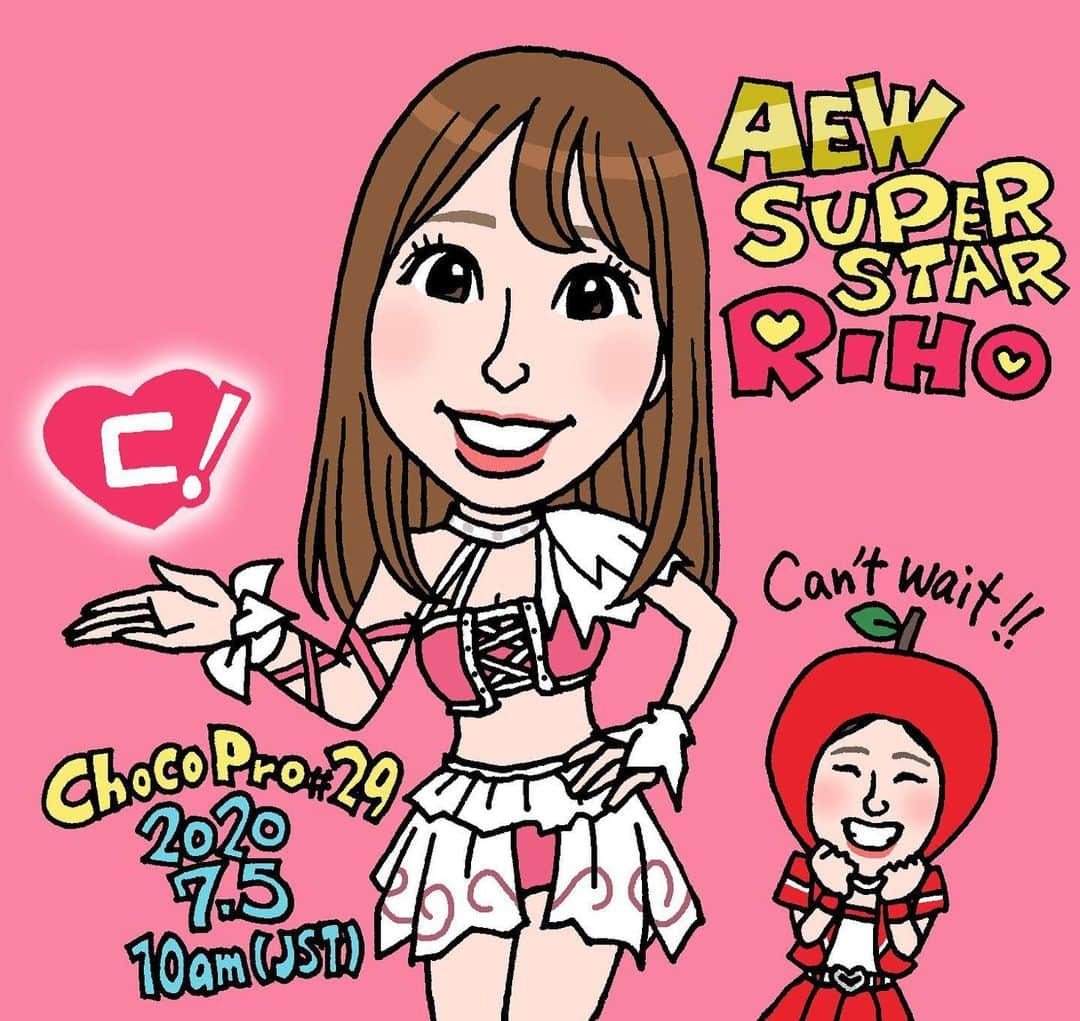 さくらえみのインスタグラム：「Riho homecoming Welcome to #chocopro Youtube.com/gatohmove  illustration by- @junichi_tai」