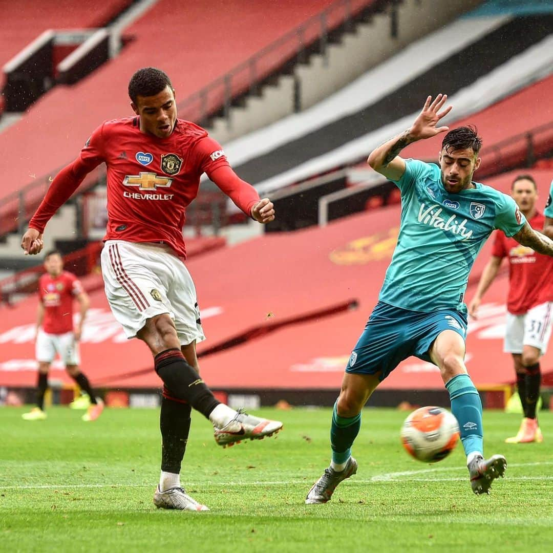 プレミアリーグさんのインスタグラム写真 - (プレミアリーグInstagram)「Goal ➡️ Celebration   What does the future hold for Mason Greenwood?」7月5日 0時27分 - premierleague