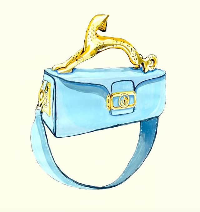 ランバンのインスタグラム：「BACK IN STOCK: the Pencil Chat bag in #LanvinBlue is available again via link in bio.  #LanvinBags  #LanvinSS20」