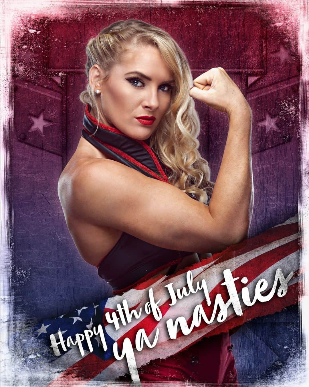 WWEさんのインスタグラム写真 - (WWEInstagram)「@laceyevanswwe has a message for you. #July4th 💪 🎆 🇺🇸 💅」7月5日 1時01分 - wwe