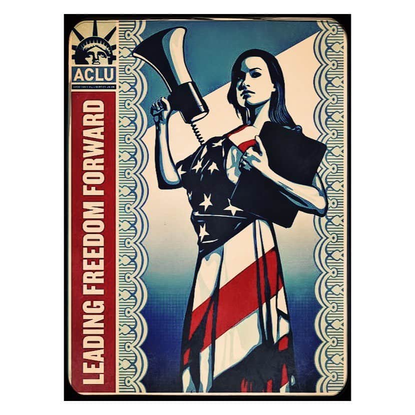 オリヴィア・ワイルドさんのインスタグラム写真 - (オリヴィア・ワイルドInstagram)「Our take on lady liberty 10 years or so ago. Was an honor, and still is. My sister was an @ACLU attorney. The organizers fighting for justice define America for me.  This day is for them. @aclu_nationwide ❤️ @obeygiant #happyfourth」7月5日 1時27分 - oliviawilde