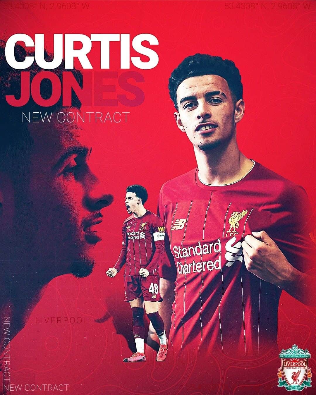 リヴァプールFCさんのインスタグラム写真 - (リヴァプールFCInstagram)「Great news, Reds! 😍 @curtisjr has signed a new long-term contract with the club 🙌 #LFC #LiverpoolFC #Liverpool」7月5日 3時00分 - liverpoolfc