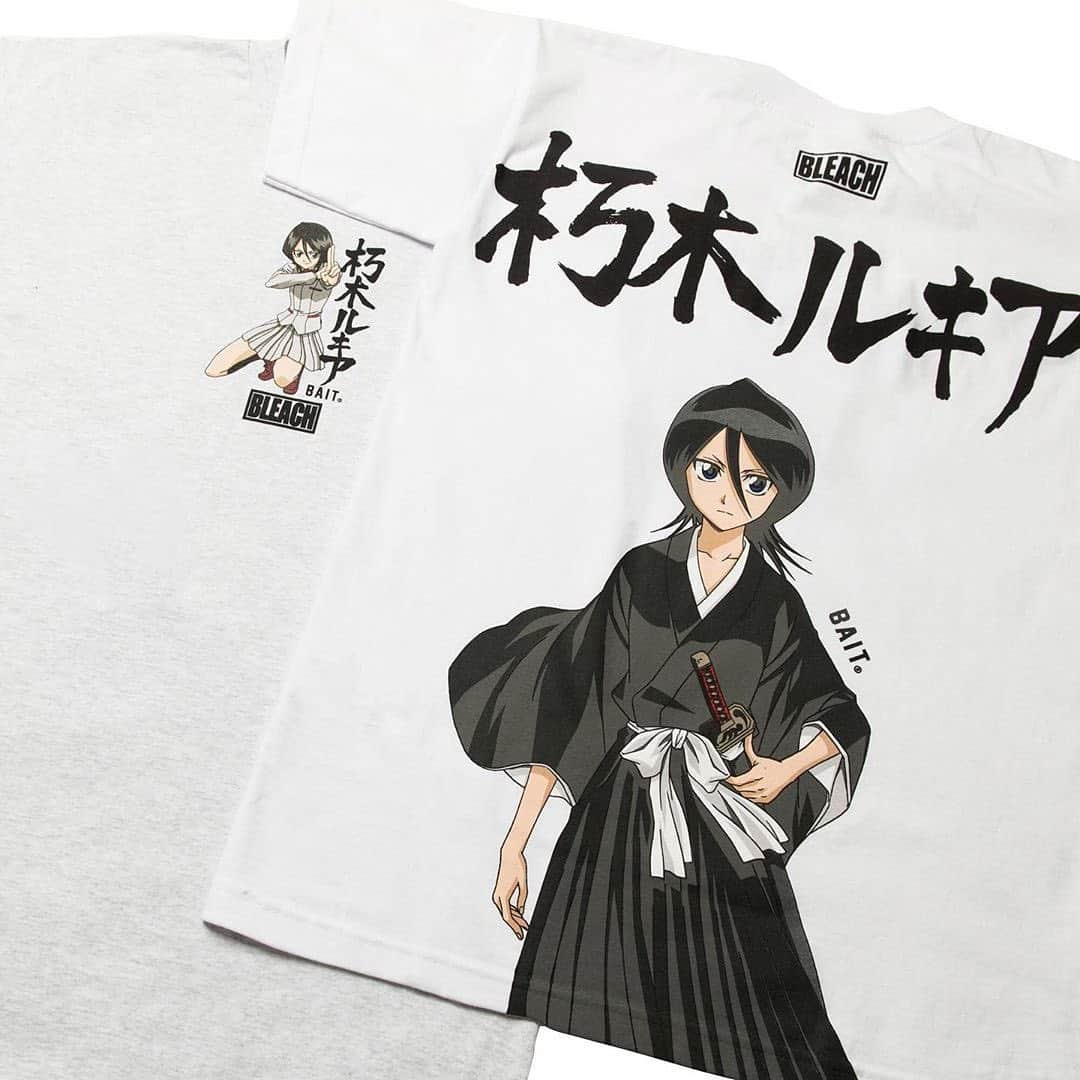 HYPEBEASTさんのインスタグラム写真 - (HYPEBEASTInstagram)「@hypebeaststyle: @baitme headed to Soul Society for its latest 'Bleach' collaboration. Arriving in graphic T-shirts, long-sleeve shirts, and hoodies, the collection features the artwork of characters such as Ichigo, Rukia, various captains, the whimsical Soul Candy, and more with the BAIT logo also worked in with the different characters. The collection is available now via BAIT's webstore.⁠⠀ Photo: BAIT」7月5日 3時04分 - hypebeast