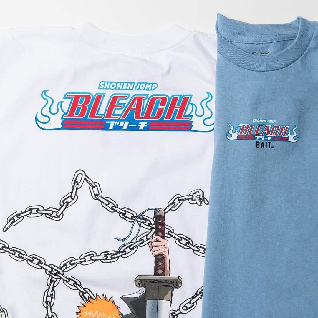 HYPEBEASTさんのインスタグラム写真 - (HYPEBEASTInstagram)「@hypebeaststyle: @baitme headed to Soul Society for its latest 'Bleach' collaboration. Arriving in graphic T-shirts, long-sleeve shirts, and hoodies, the collection features the artwork of characters such as Ichigo, Rukia, various captains, the whimsical Soul Candy, and more with the BAIT logo also worked in with the different characters. The collection is available now via BAIT's webstore.⁠⠀ Photo: BAIT」7月5日 3時04分 - hypebeast