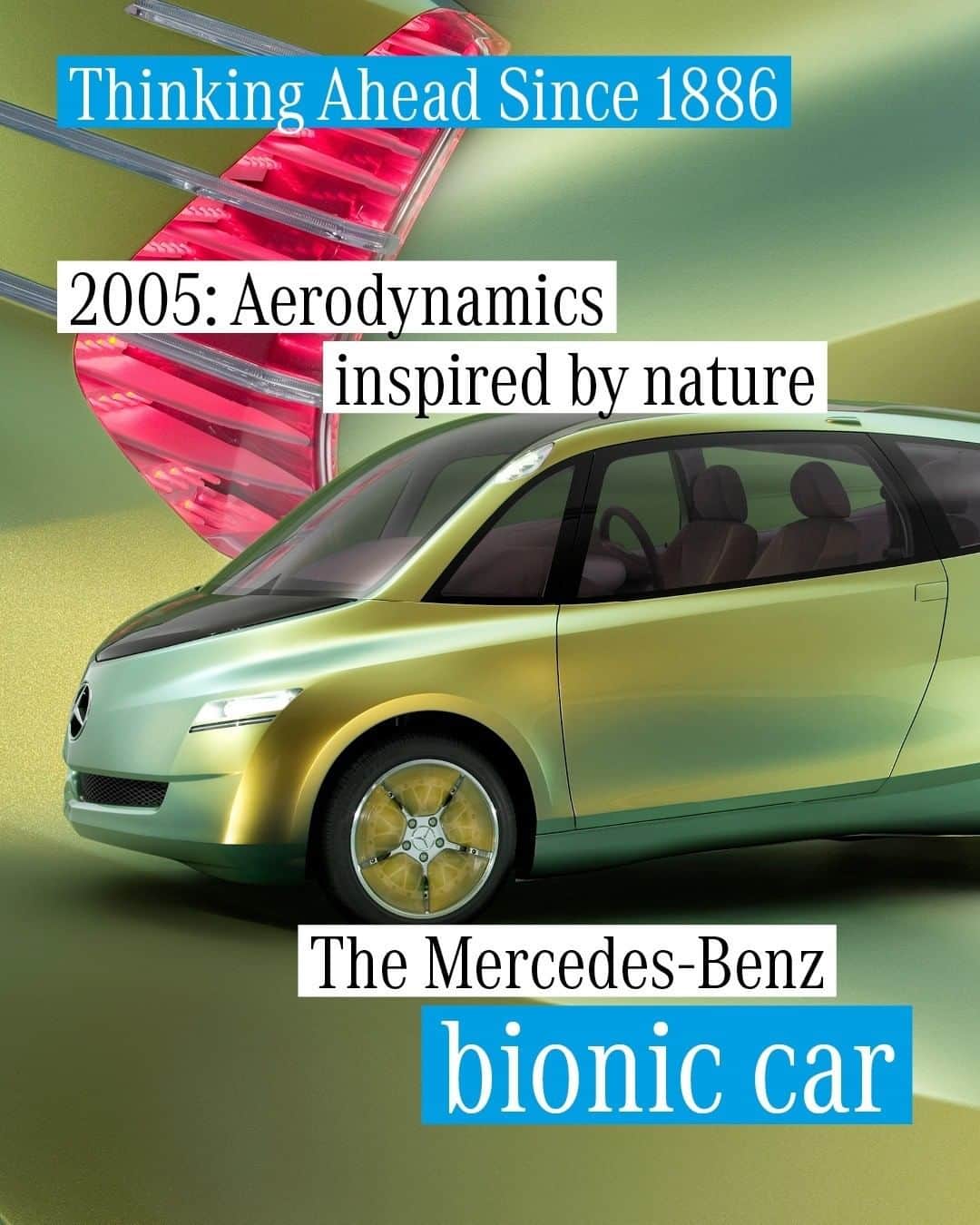 メルセデス・ベンツさんのインスタグラム写真 - (メルセデス・ベンツInstagram)「Our engineers often look at nature for inspiration. The Mercedes-Benz bionic car, a concept presented in 2005, was completely inspired by a tropical fish. Swipe through our carousel post to find out more. #ThinkingAheadSince1886」7月5日 15時01分 - mercedesbenz