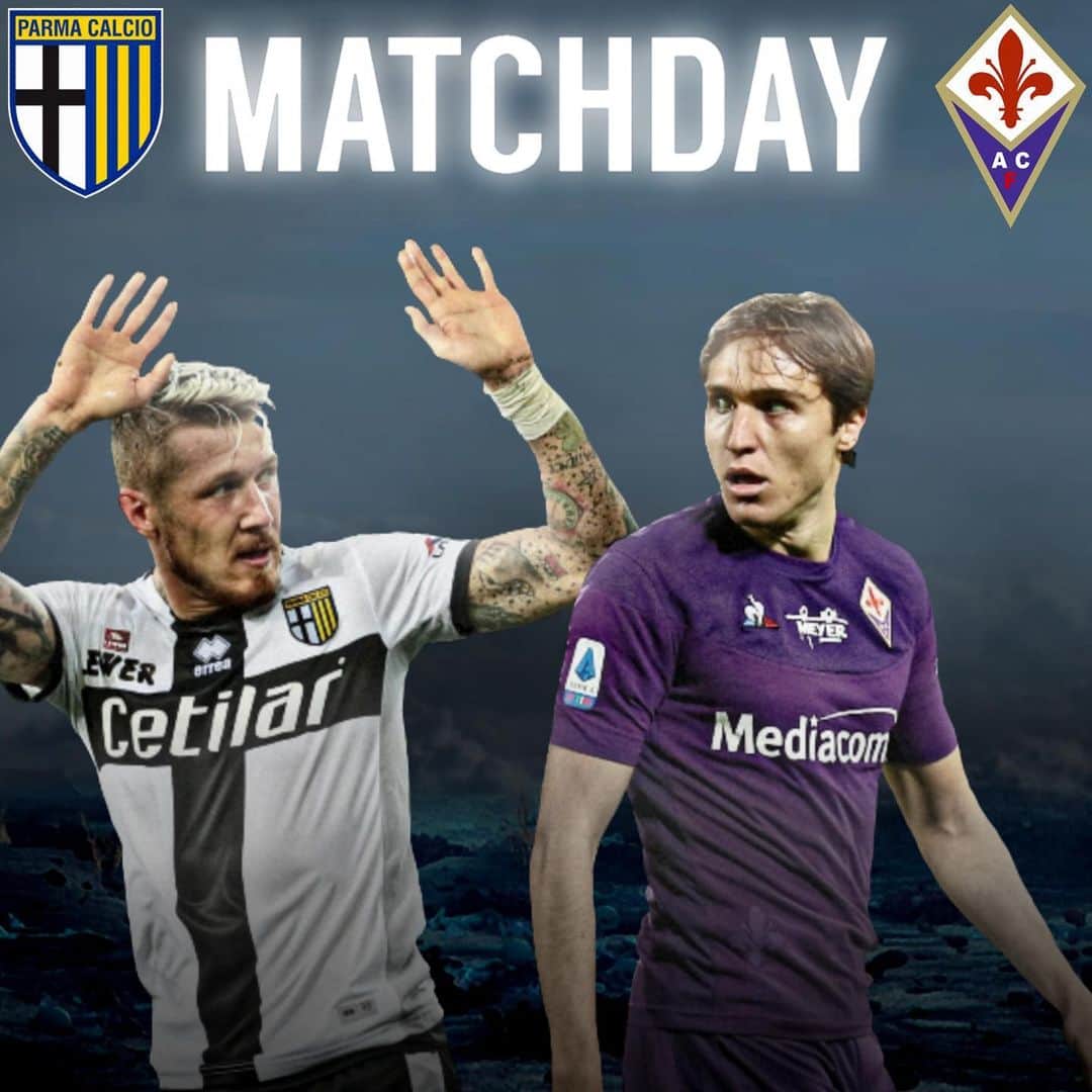 ユライ・クツカのインスタグラム：「MATCHDAY @parmacalcio1913 VS @acffiorentina #forzaparma thx @mattdzn_」