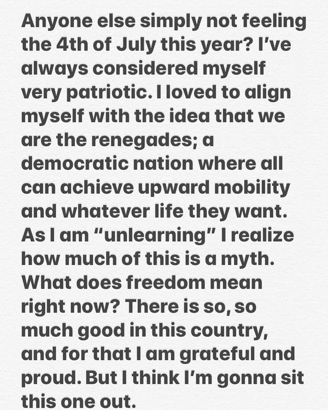 ブルックリン・デッカーさんのインスタグラム写真 - (ブルックリン・デッカーInstagram)「Food for thought. Anyone else feeling this way?」7月5日 6時13分 - brooklyndecker