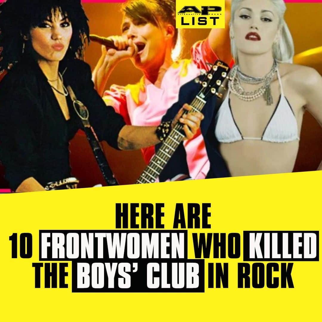 Alternative Pressさんのインスタグラム写真 - (Alternative PressInstagram)「As the boys’ club of the punk and alternative underground emerged, women such as @joanjett and @gwenstefani had to find a way to tear the front door off ⁠ LINK IN BIO⁠ .⁠ .⁠ .⁠ #joanjett #gwenstefani #punkmusic #punk #alternativemusic #rockmusic #rockandroll #frontwoman #strongwomen #womeninmusic #rockandrollisfemale #rockandrollwomen #rockisforeveryone #womeninrock #bestrockfrontwomen #alternativepress #altpress」7月5日 6時30分 - altpress