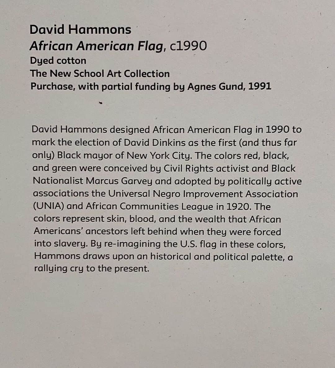 Grace Bonneyさんのインスタグラム写真 - (Grace BonneyInstagram)「Sharing @harlemtoilegirl ‘s post on the history and meaning of artist David Hammons’ flag today: “My flag is flying high today. I have always been a huge fan of artist David Hammons and while I cannot afford the real deal (1 of his edition of 5 African American flags sold @phillipsauction for over 2 million dollars in 2018), I will still proudly fly my version as a reminder of America’s deeply troubled history and the need for real and meaningful change in America.  I was honored to have my creative project shown next to his insightful work last year- something that I will always be grateful for and humbled by. “🖤💚❤️#africanamericanflag #dividedwefall #davidhammonsartist  #sheilabridges #harlemtoilegirl」7月5日 7時13分 - designsponge
