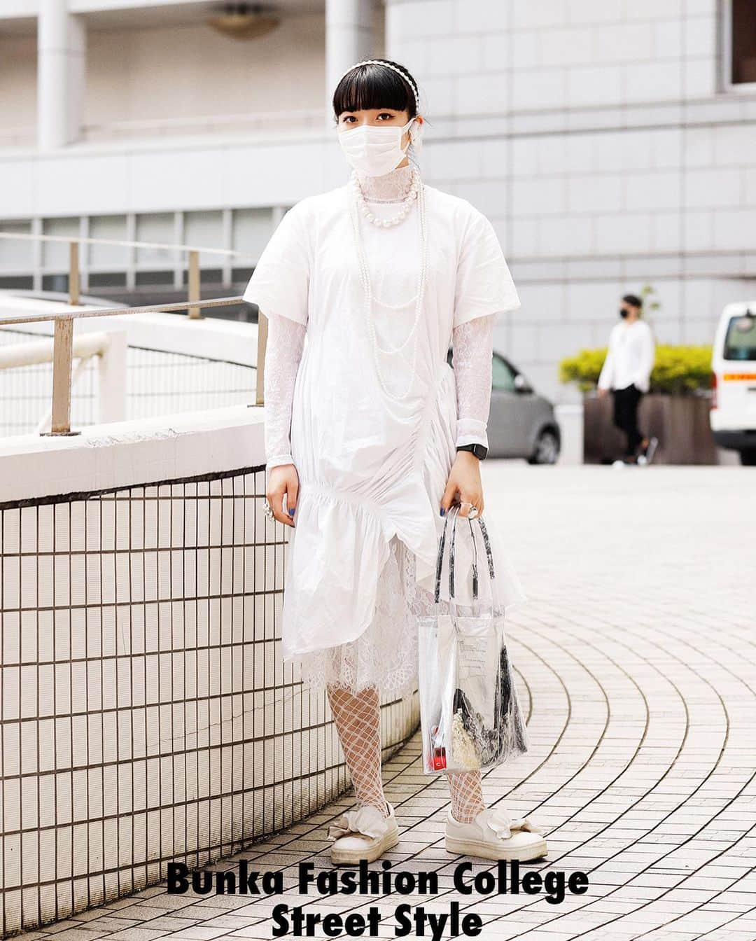 Droptokyoさんのインスタグラム写真 - (DroptokyoInstagram)「BUNKA FASHION COLLEGE SNAP  @bunka_fc  #文化服装学院 #pr#bunkafashioncollege#pr#streetstyle#droptokyo#tokyo#japan#streetscene#streetfashion#streetwear#streetculture#fashion#shibuya#shinjuku#maskon#mask Photography: @yuri_horie_」7月5日 12時11分 - drop_tokyo