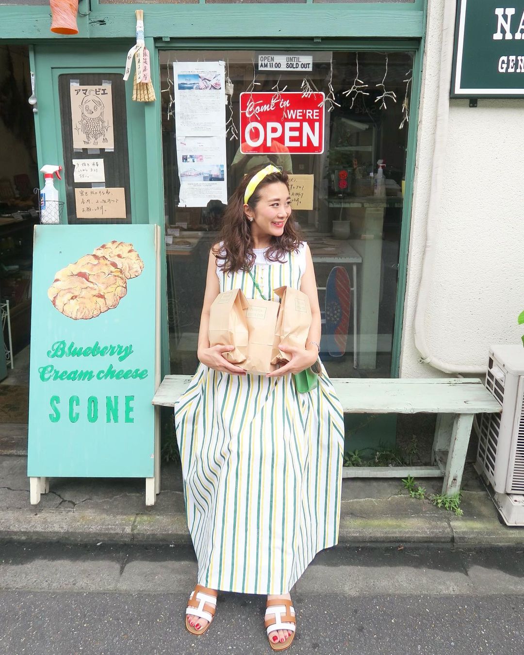 のインスタグラム：「久しぶりの京都に来てます＼(^o^)／昨晩まで雨予報だったのにまさかの晴れた！まずはopenと同時に大好物スコーンを買いに♡お土産用にも沢山ゲットしました♡今日は予定詰め込みスケジュールです♡ #wakkingourmet#nakamurageneralstore#ナカムラジェネラルストア#京都#kyoto」