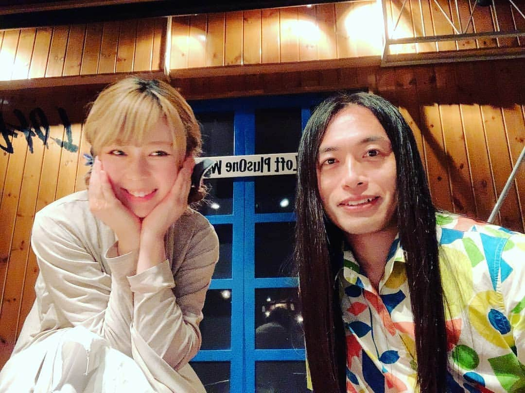 LOVE ME DOさんのインスタグラム写真 - (LOVE ME DOInstagram)「今日は大阪のロフトプラスワンウエストで、占いトークライブでした！あやつるぽんと！ #ロフトプラスワンウエスト #占いトークライブ #ラブちゃん占い #あやつるぽん」7月5日 23時26分 - lovemedo_fortunteller