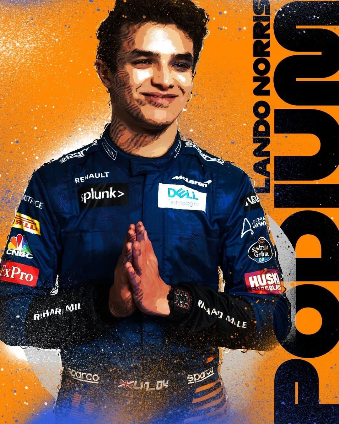 F1さんのインスタグラム写真 - (F1Instagram)「What a moment for Lando Norris - he takes P3 in Austria to claim the first podium finish of his F1 career! 👏 🇦🇹 .  #F1 #Formula1 #AustrianGP #LandoNorris #McLaren @landonorris @mclaren」7月5日 23時51分 - f1