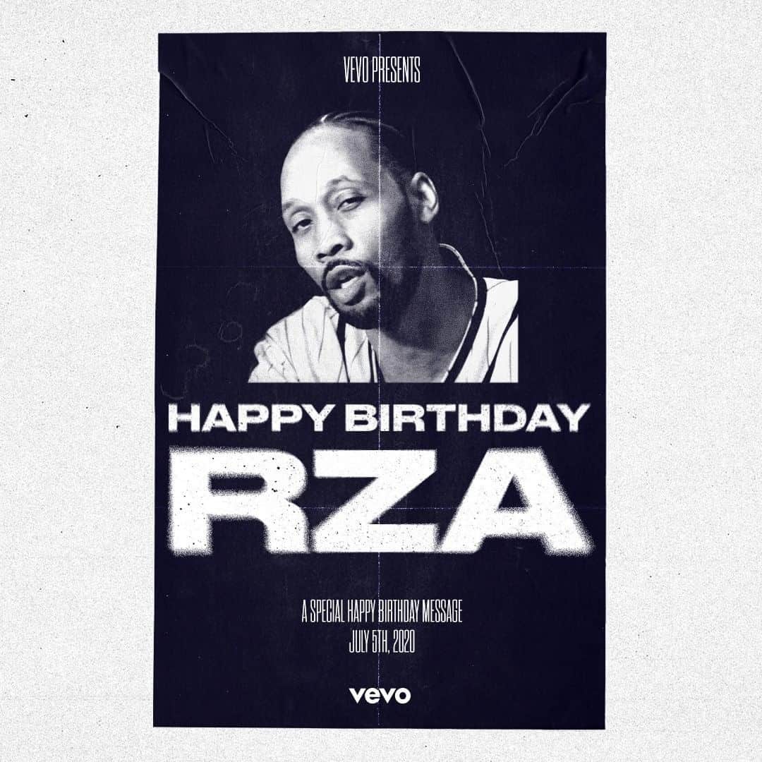 Vevoさんのインスタグラム写真 - (VevoInstagram)「Let this birthday shoutout be heard all the way in Shaolin Land. Celebrate the leader of the @WuTangClan on his birthday with a @RZA playlist 👐🎈 ⠀⠀⠀⠀⠀⠀⠀⠀⠀ ▶️[Link in bio] #RZA #WuTang」7月6日 0時01分 - vevo