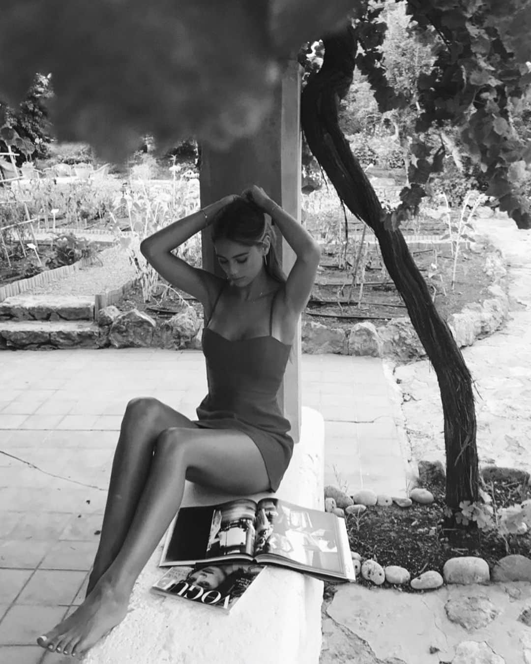 Mathilde Goehlerのインスタグラム：「Ibiza, July, 2018 🤍🤍🤍」