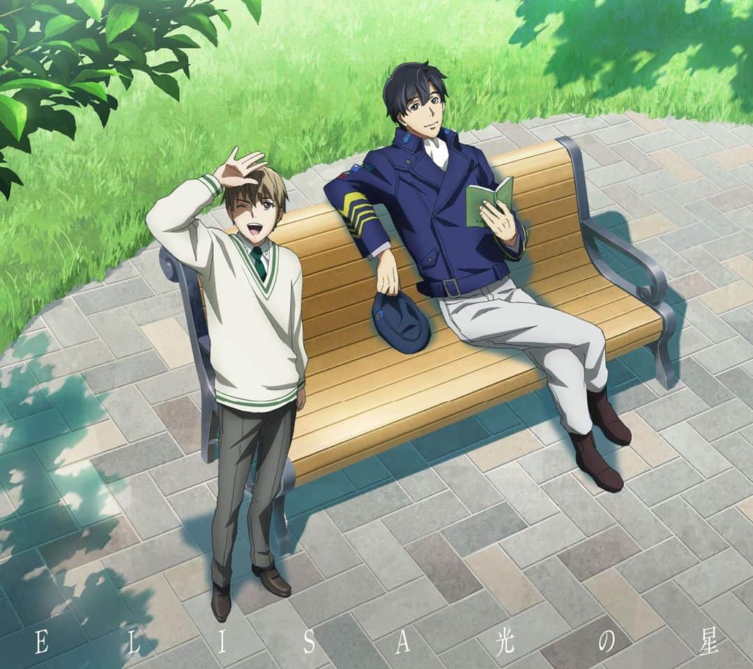 ELISAのインスタグラム：「新ジャケ公開🥰③ 8月26日リリースELISA 『光の星』 TVアニメ「銀河英雄伝説 Die Neue These 」EDテーマ曲  #ノイエ銀英伝　 #銀河英雄伝説　 #光の星」