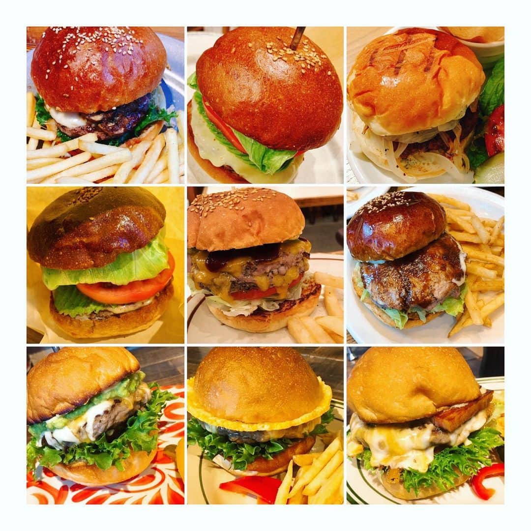 高木俊のインスタグラム：「ハンバーガーLOVE。 アルバムにハンバーガーの写真大量にありました（笑） #hamburger」