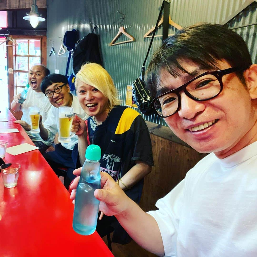 濱口優さんのインスタグラム写真 - (濱口優Instagram)「#禿夢 #バンド練習」7月5日 19時55分 - hamaguchi_masaru