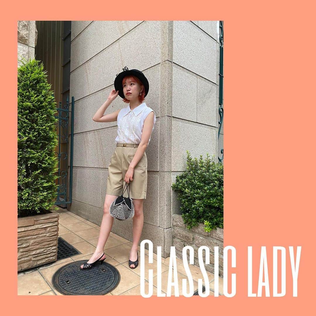 NUTTY Vintage&Collectibleのインスタグラム：「👠NEW ARRIVAL👠 ㅤㅤㅤㅤㅤㅤㅤㅤㅤㅤㅤㅤㅤ ☑︎60's-70's white lacy blouse ☑︎60's beige shortpants with belt ㅤㅤㅤㅤㅤㅤㅤㅤㅤㅤㅤㅤㅤ クラシックなスタイルに憧れて…♡ @nutty_boutique にてご紹介しております♡ ㅤㅤㅤㅤㅤㅤㅤㅤㅤㅤㅤㅤㅤ ＊一部ONLINE STOREにてお買い求めいただけます＊ ㅤㅤㅤㅤㅤㅤㅤㅤㅤㅤㅤㅤㅤ ------------------------------------- 🛍NUTTY通販について🛍 ------------------------------------- ◎掲載商品は全て通販可能となっておりますので、詳細はDMにてお気軽にお問い合わせくださいませ。また、ONLINE STOREに随時商品を掲載しております。商品詳細も記載しておりますので、是非ご利用くださいませ。 🔎 http://nutty.theshop.jp/ （ プロフィールページURLよりjump🕊） ㅤㅤㅤㅤㅤㅤㅤㅤㅤㅤㅤㅤㅤ ◎ご自宅でもお買い物をお楽しみいただけるVIDEO CHAT SHOPPING📺テレビ電話をお繋ぎして、リアルタイムでご案内いたします。詳細は過去の投稿をご覧ください。」
